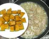 かぼちゃのリゾット♪簡単チーズ残りご飯で作り方9写真