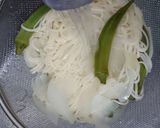 オクラとトマトのゆず胡麻サラダひやむぎ♪作り方5写真