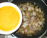 親子丼どんぶり♪簡単とろとろフライパンで作り方5写真