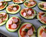 ズッキーニ☆ピザ作り方4写真