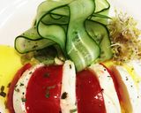 モッツァレッラチーズとトマトの前菜作り方4写真