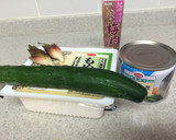 さっぱり美味しい！鯖缶の梅肉白和え！作り方1写真