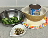 さっぱり美味しい！鯖缶の梅肉白和え！作り方2写真