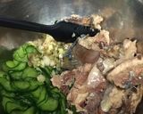さっぱり美味しい！鯖缶の梅肉白和え！作り方3写真