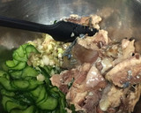 さっぱり美味しい！鯖缶の梅肉白和え！作り方3写真