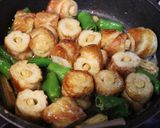 マヨカレーでちくわのソテー作り方4写真