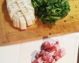 ゴーヤのみそ汁♬苦味控えめ(*^o^*)作り方2写真