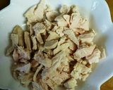 キュウリと鶏むね肉の酢の物(中華風)作り方3写真