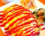 Big 半熟卵オムライス作り方3写真