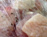 鶏モモ肉と夏野菜の生バジル炒め作り方2写真