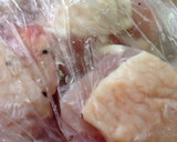 鶏モモ肉と夏野菜の生バジル炒め作り方2写真
