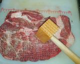 安いUS肩ロースで柔らかビーフカツ作り方6写真