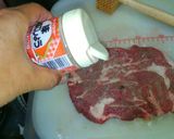 安いUS肩ロースで柔らかビーフカツ作り方8写真