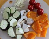 オーブンで夏野菜のアヒージョ作り方3写真
