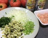 トマトの肉詰め作り方1写真