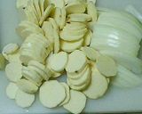 スイートポテトなビシソワーズ作り方1写真