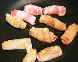 豚バラチーズ巻き作り方3写真