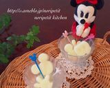 材料2つ♡簡単おいしいシャーベットアイス作り方3写真