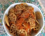 簡単なきんぴられんこん作り方4写真
