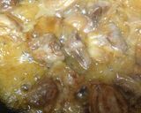 簡単＊鶏肉とゴボウの甘酢炒め煮作り方3写真