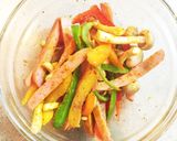 スパイシーカレー☆ペーパー焼きそば作り方1写真