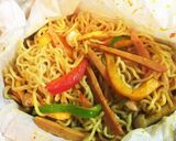 スパイシーカレー☆ペーパー焼きそば作り方7写真