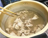 豚肉と小松菜の酢味噌和え〈やよい会〉作り方3写真