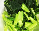 豚肉と小松菜の酢味噌和え〈やよい会〉作り方5写真