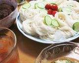 玉子豆腐とオクラのつけ汁作り方3写真