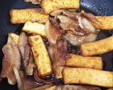 豚バラと厚揚げの甘辛丼♡作り方4写真