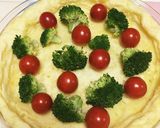 プチトマトとブロッコリーのポテトキッシュ作り方5写真