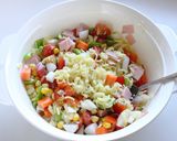 夏にぴったり！ラーメンサラダ作り方5写真