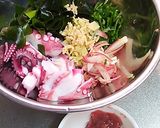 たこの香味薬味梅和え作り方1写真