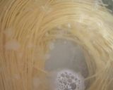 トマトとバジルの♥クリーミー冷製パスタ作り方3写真