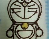 キャラクターチョコ(ドラえもん)作り方3写真