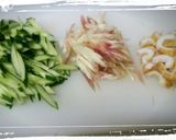 きゅうりとミョウガとちくわの簡単和え物作り方2写真