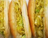 朝食に！キャベツ大盛りホットドッグ♪作り方8写真