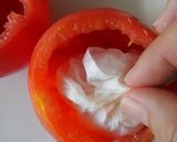 びっくり！丸ごとトマトのライスとんかつ作り方3写真