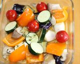 オーブンで夏野菜のアヒージョ作り方8写真