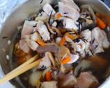 簡単！節約！鶏むね肉とひじきと蒟蒻の煮物作り方8写真