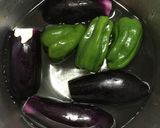 簡単!なすとピーマンとベーコンの炒め煮作り方1写真
