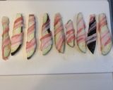 ☆甘辛味噌だれでナスの豚肉くるっと巻き☆作り方3写真