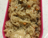 簡単美味しい鶏皮炊き込みご飯♪作り方6写真