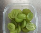 お家で作ろう！ソルティライチかき氷作り方1写真