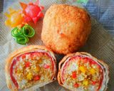 びっくり！丸ごとトマトのライスとんかつ作り方16写真
