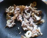 豚肉と舞茸の中華風パスタ♪作り方2写真