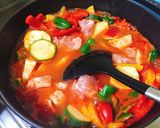 夏野菜のフレッシュトマトカレー作り方1写真