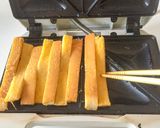 パンの耳で☆しましまホットサンド作り方2写真