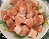 ししとう&鶏肉のピリ辛甘みそ炒め作り方1写真