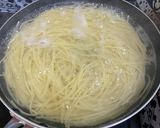 鮭&野菜たっぷり醤油パスタ作り方4写真